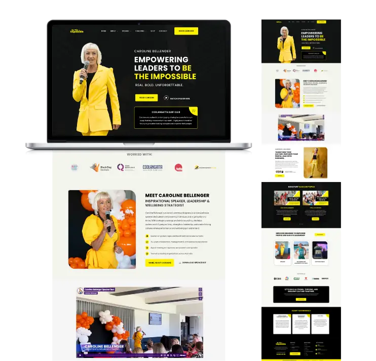 Caroline Bellenger Website